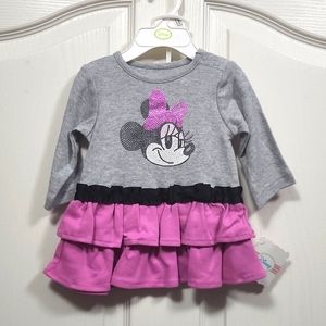 Girls Disney dress & romper with Minnie Mouse NWT